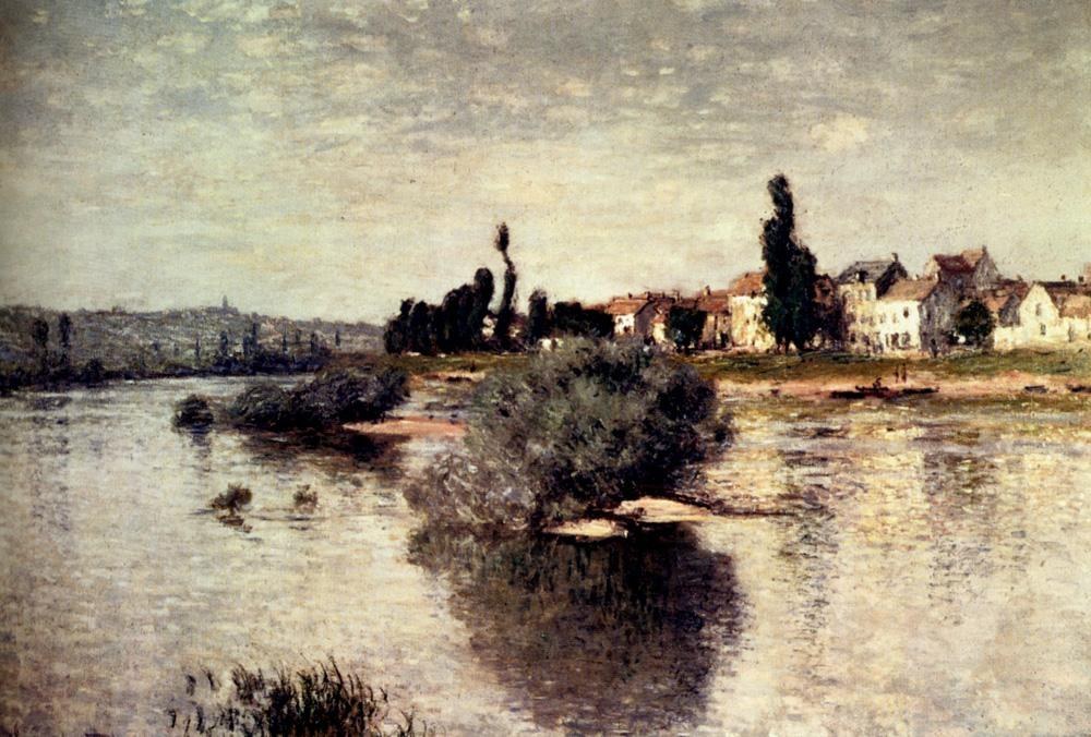 Claude Monet The Seine At Lavacourt